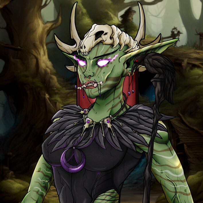 PFP Art : Goblin Empress